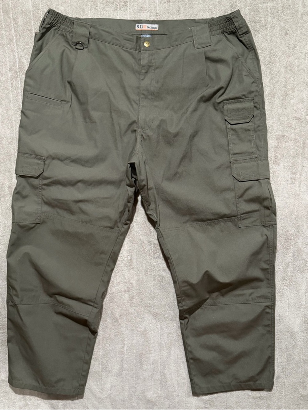 5.11 Tactical Pants Men's 44x30 Olive Green Cargo EUC 74273-192 Taclite Outdoor